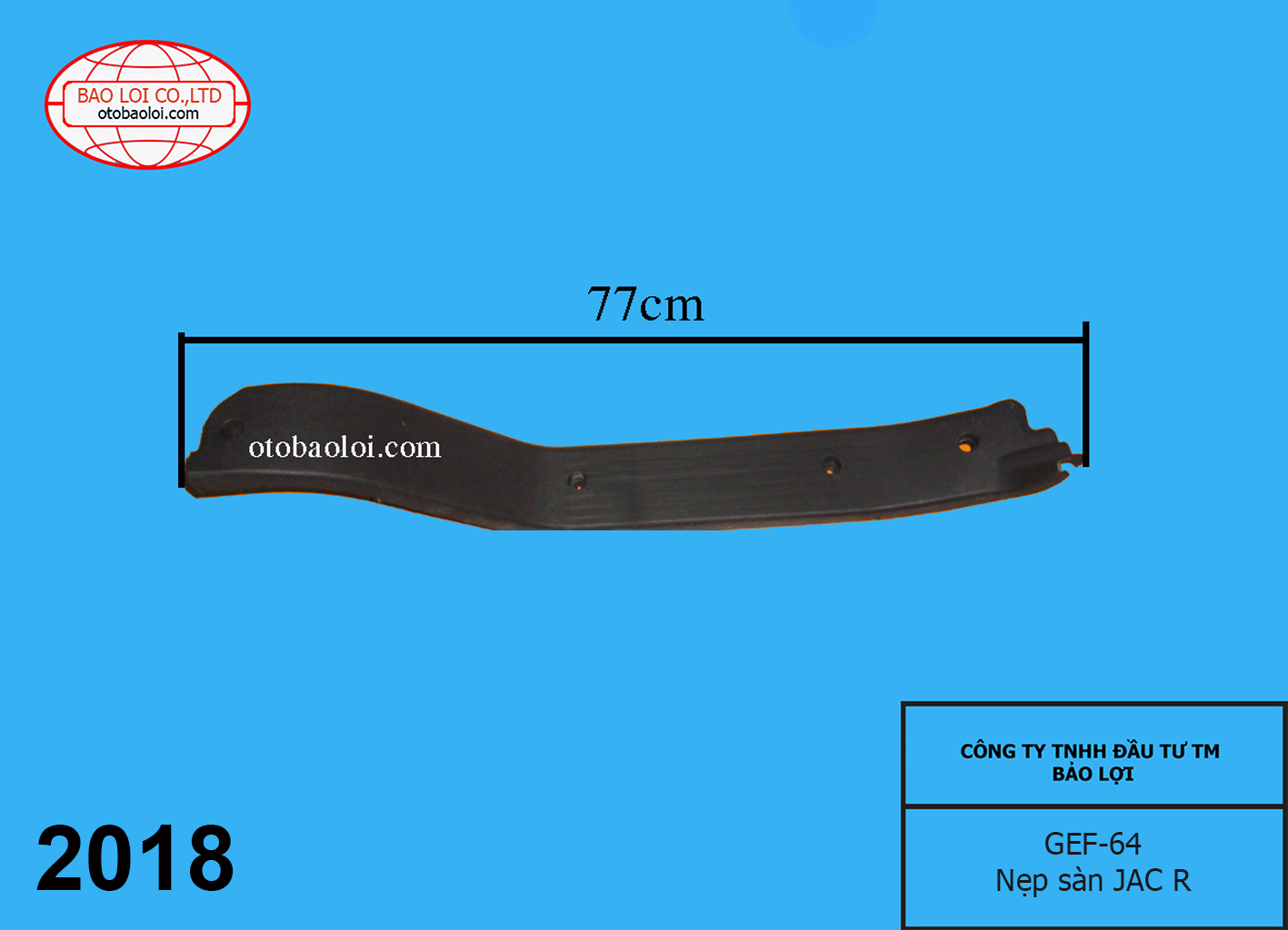 Nẹp sàn JAC R
