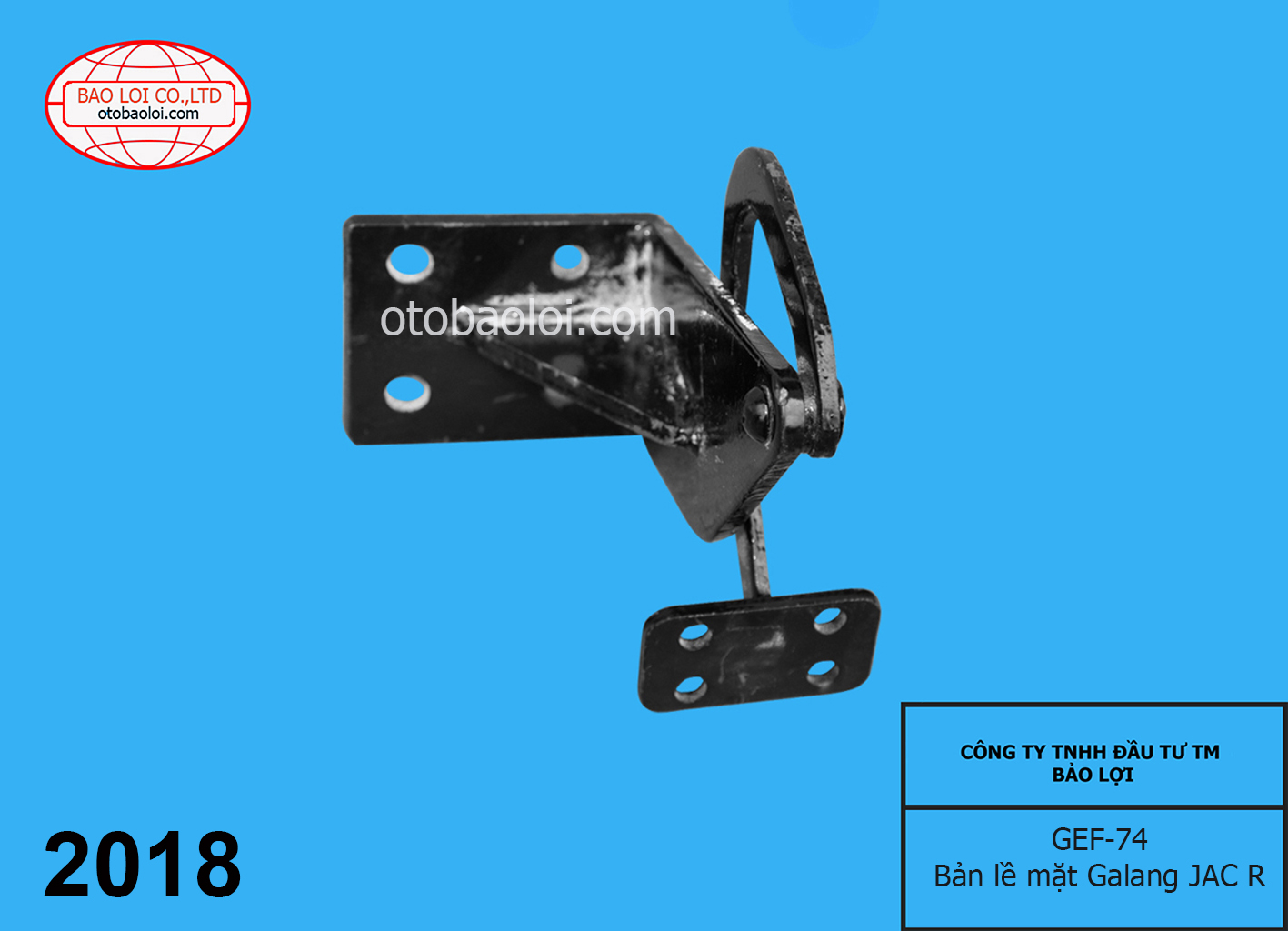 Bản lề mặt Galang JAC R
