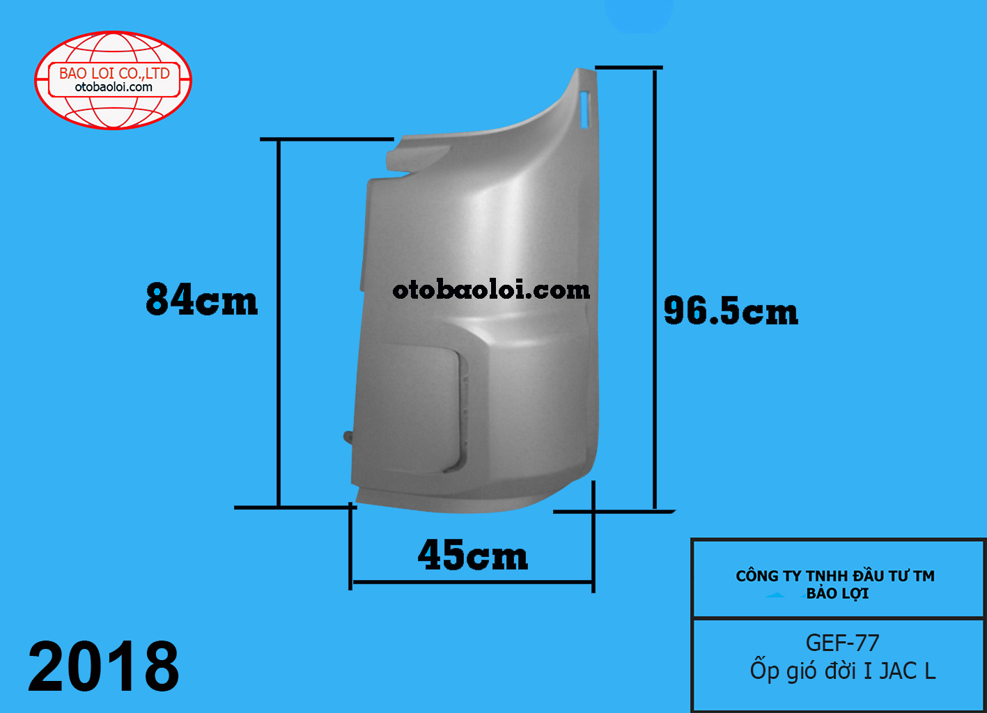 Ốp gió đời I JAC L