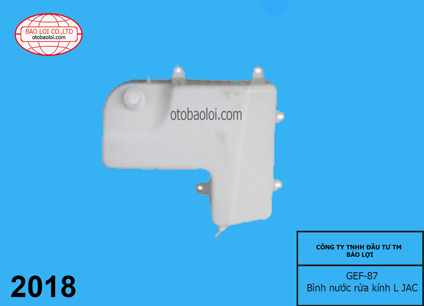 Bình nước rửa kính L JAC