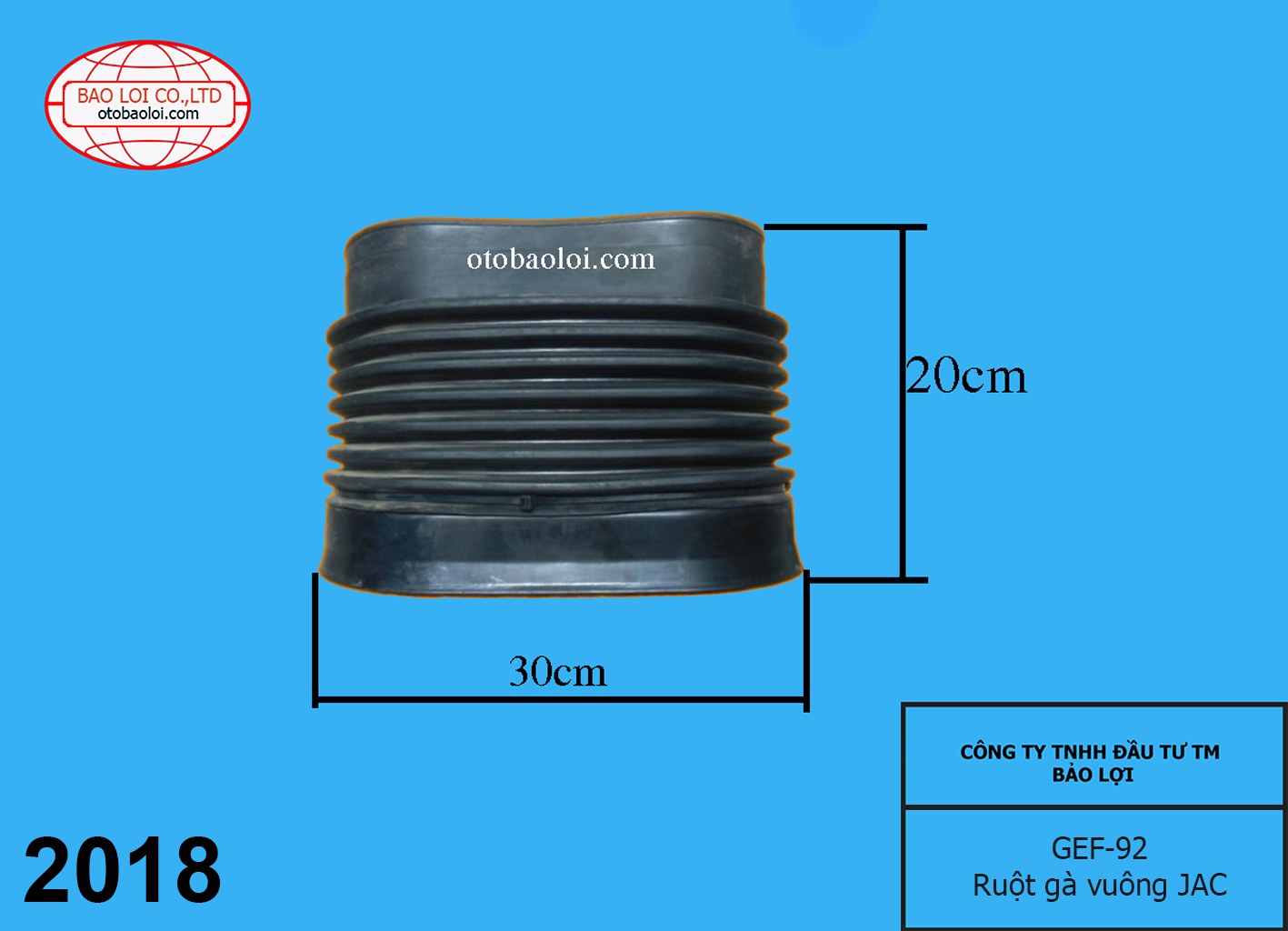 Ruột gà vuông JAC