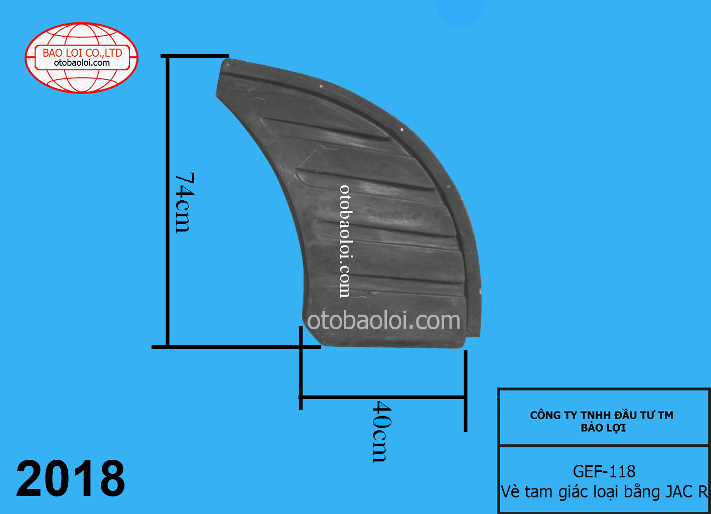 Vè tam giác loại bằng JAC R