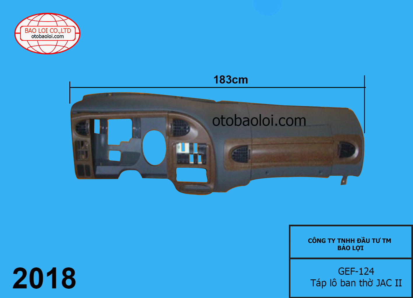 Táp lô ban thờ JAC II