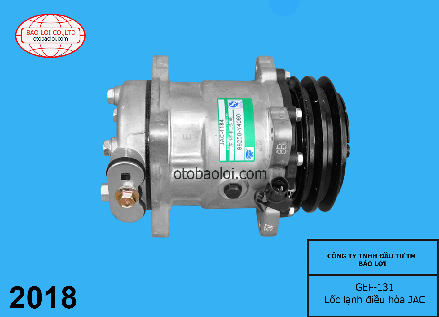 Lốc lạnh điều hòa JAC
