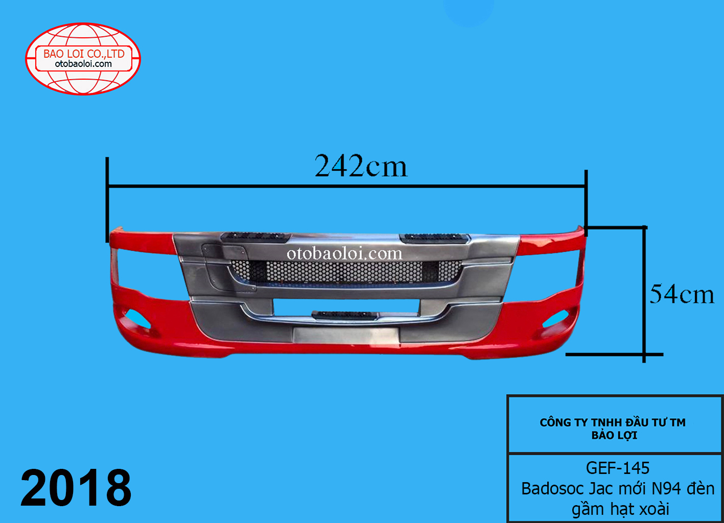Badosoc Jac mới N94 đèn gầm hạt xoài