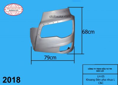 Khoang Đèn pha nhua L C&C