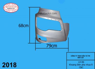 Khoang Đèn pha nhua R C&C