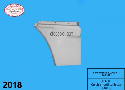 Ốp phía ngoài cánh cửa C&C R