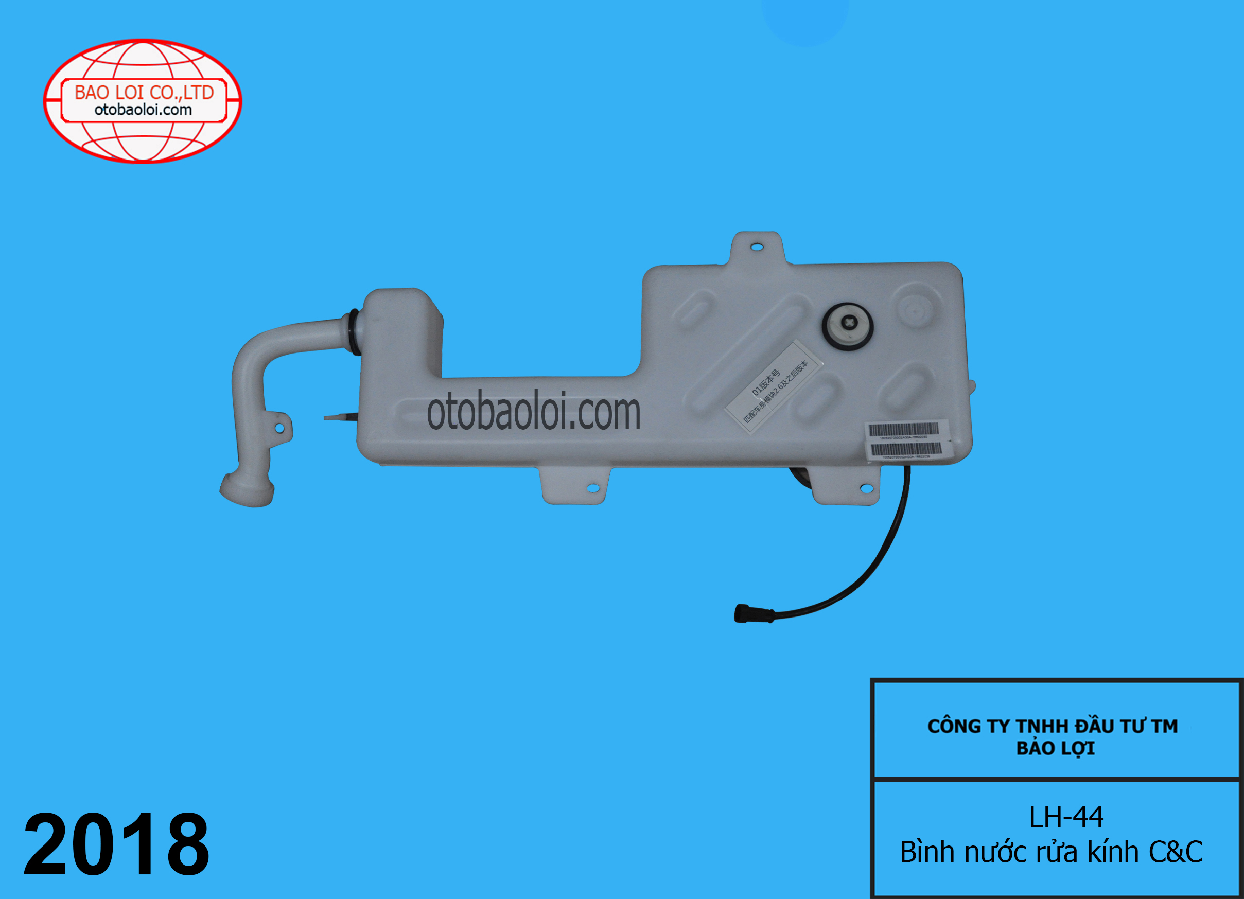 Bình nước rửa kính C&C