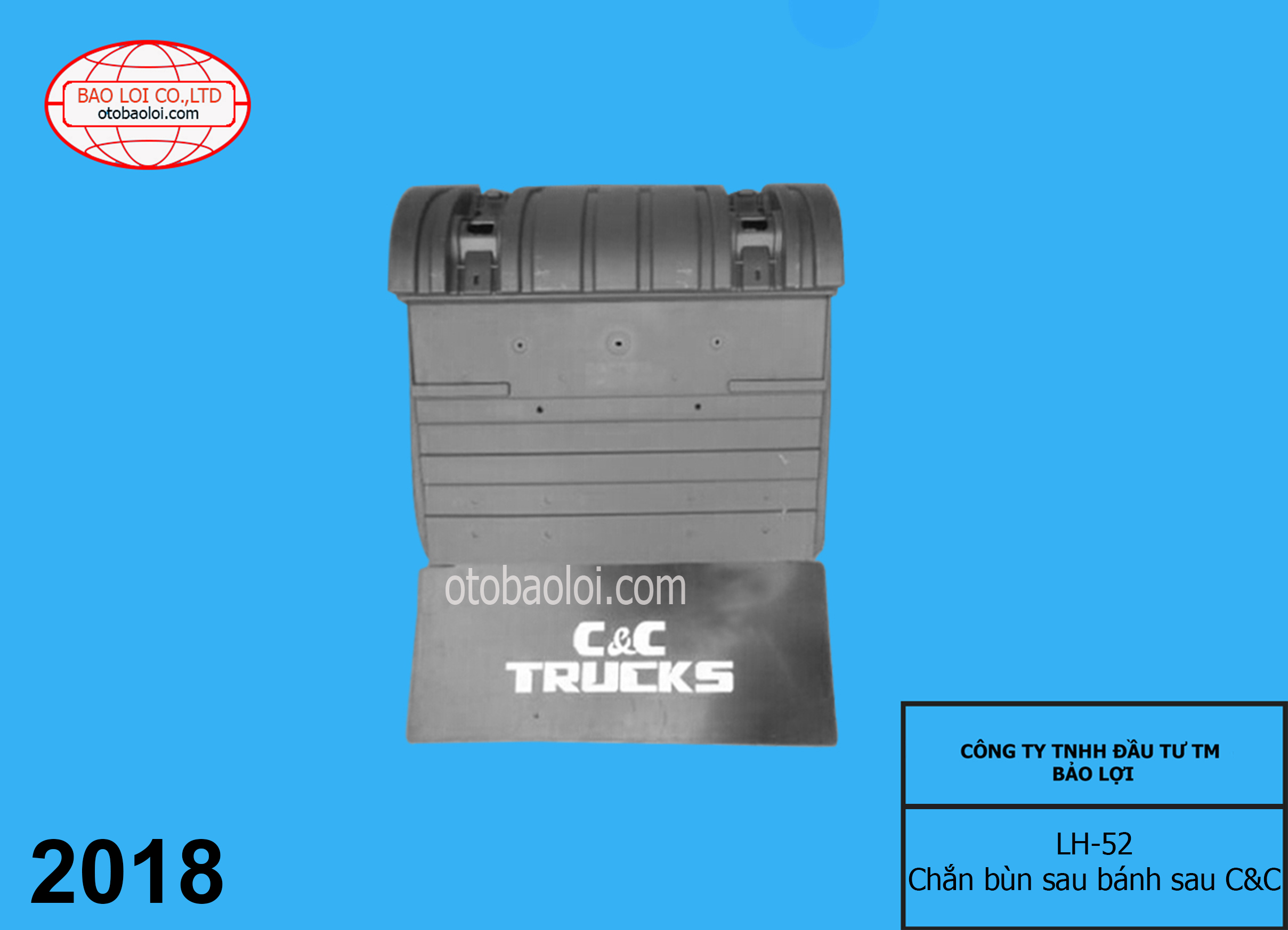 Chắn bùn sau bánh sau C&C