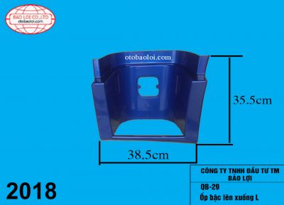 Ốp bậc lên xuống dưới qibin tải thùng L