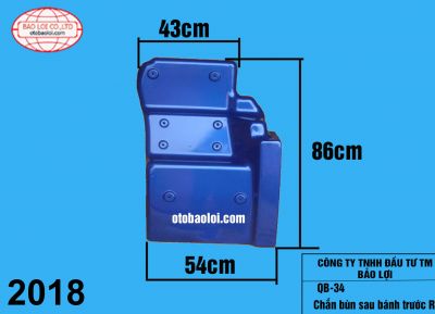 Chắn bùn sau bánh trước R