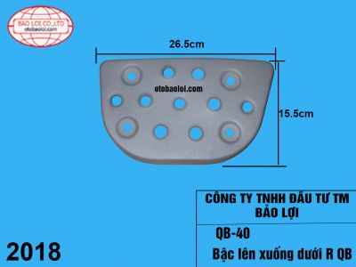 Bậc lên xuống dưới R QB