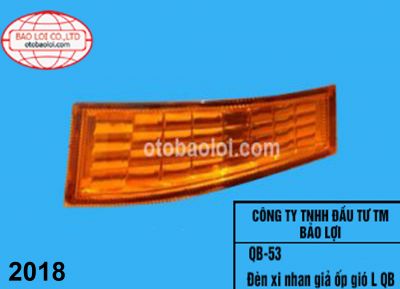 Đèn xi nhan giả ốp gió L QB