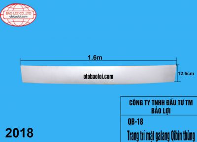 Trang trí mặt galang Qibin thùng