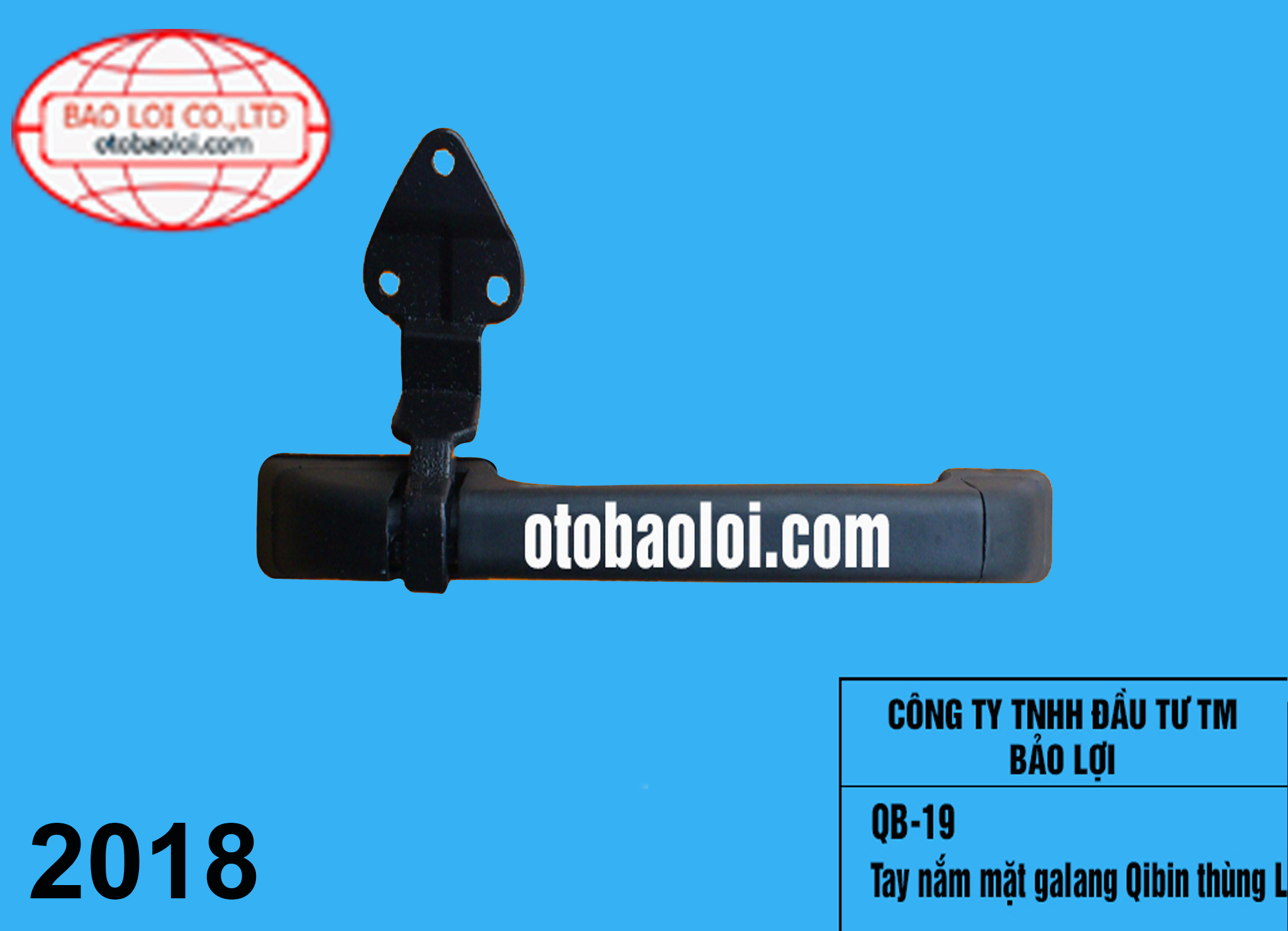Tay nắm mặt galang Qibin thùng L