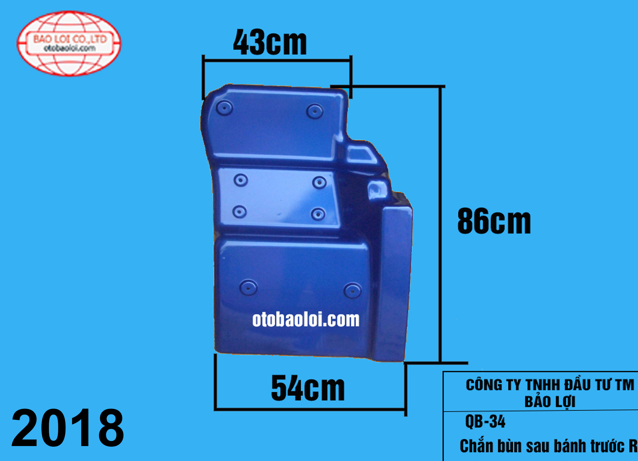 Chắn bùn sau bánh trước R