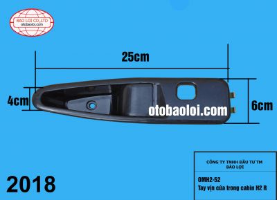 Tay vịn cửa trong cabin H2 R
