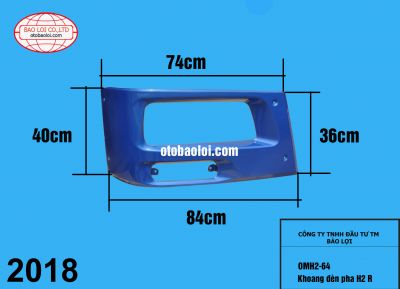 Khoang đèn pha H2 R