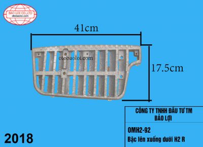 Bậc lên xuống dưới H2 R