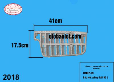 Bậc lên xuống dưới H2 L