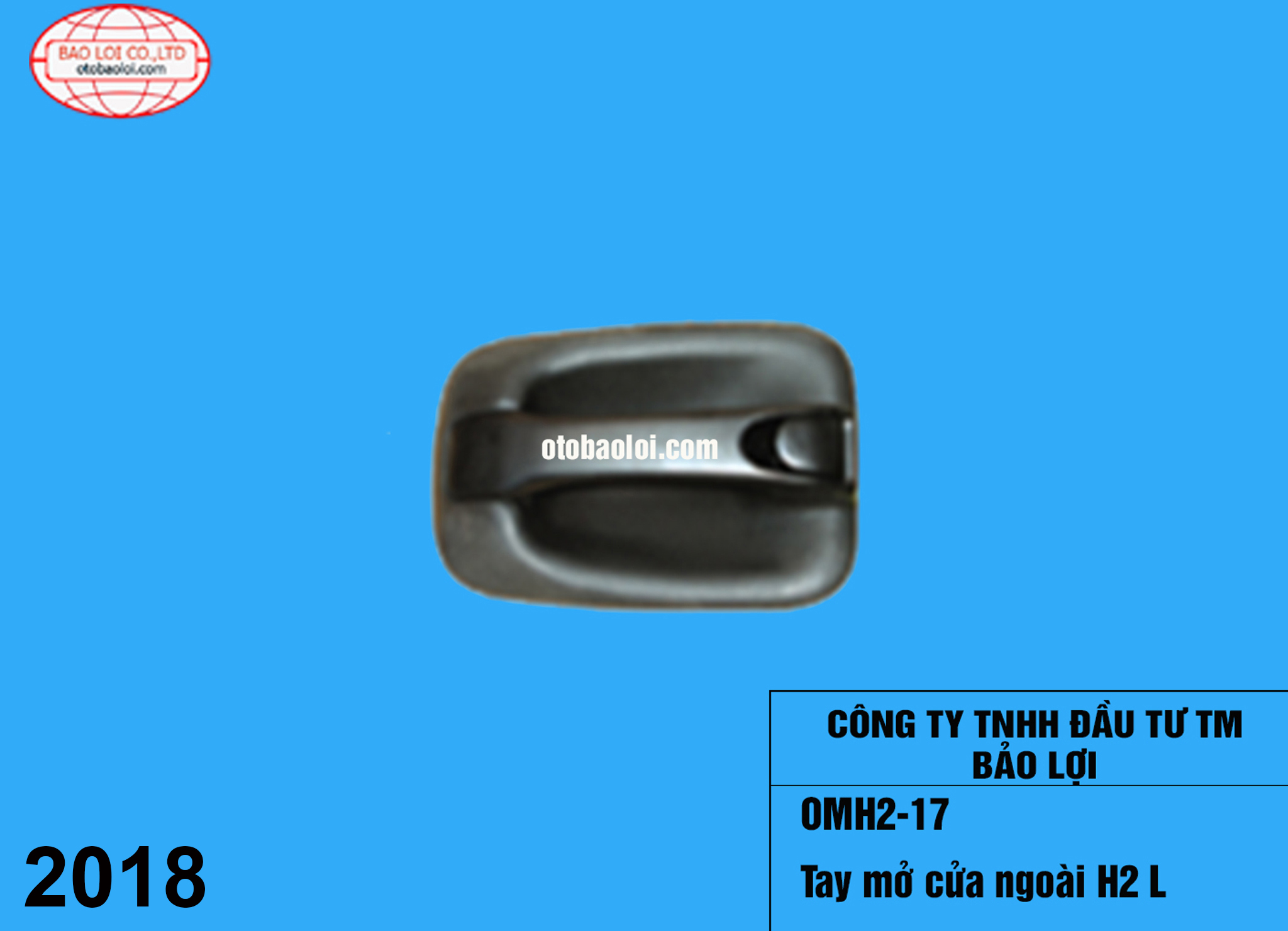 Tay mở cửa ngoài H2 L