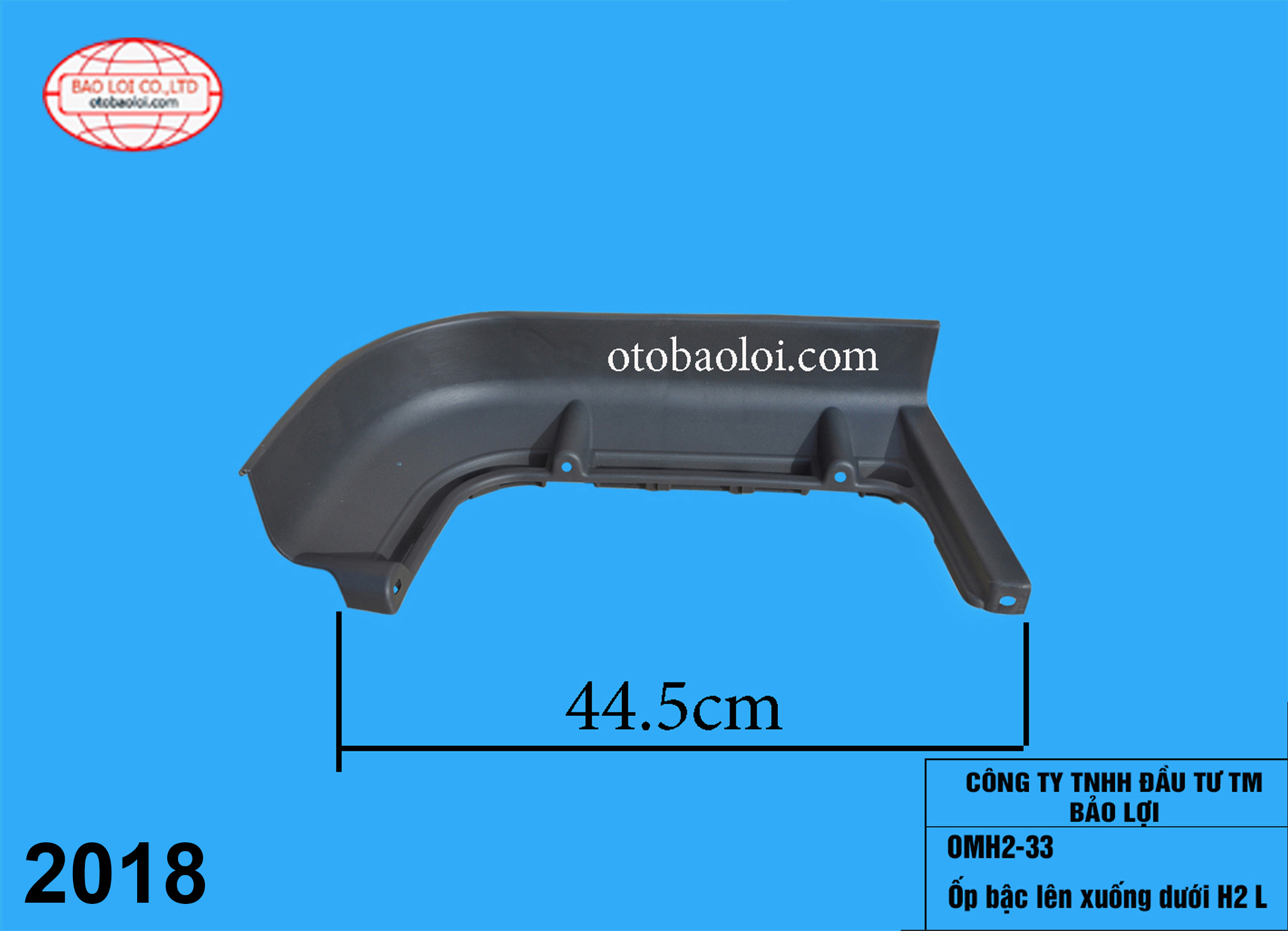 Ốp bậc lên xuống dưới H2 L