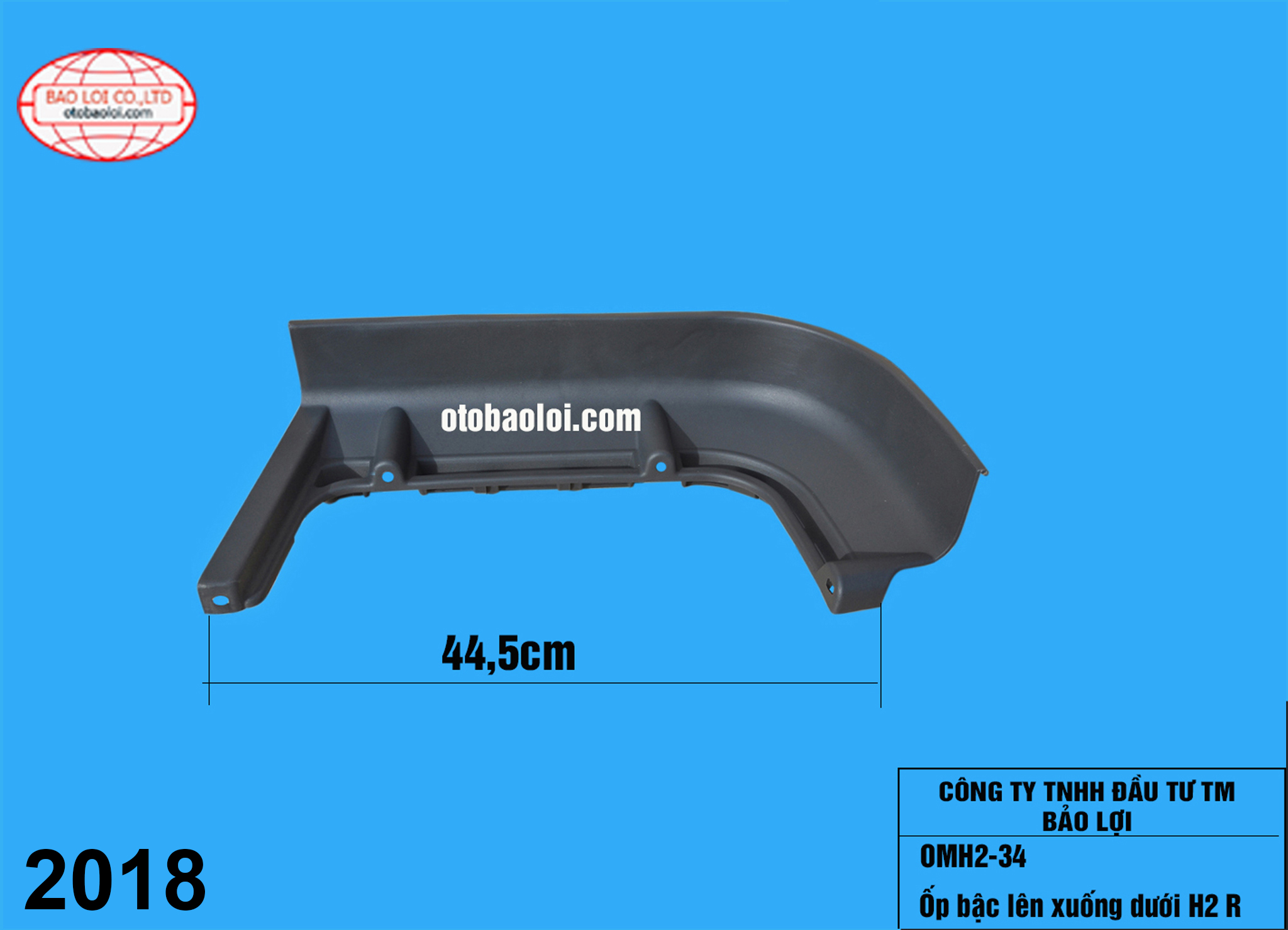 Ốp bậc lên xuống dưới H2 R