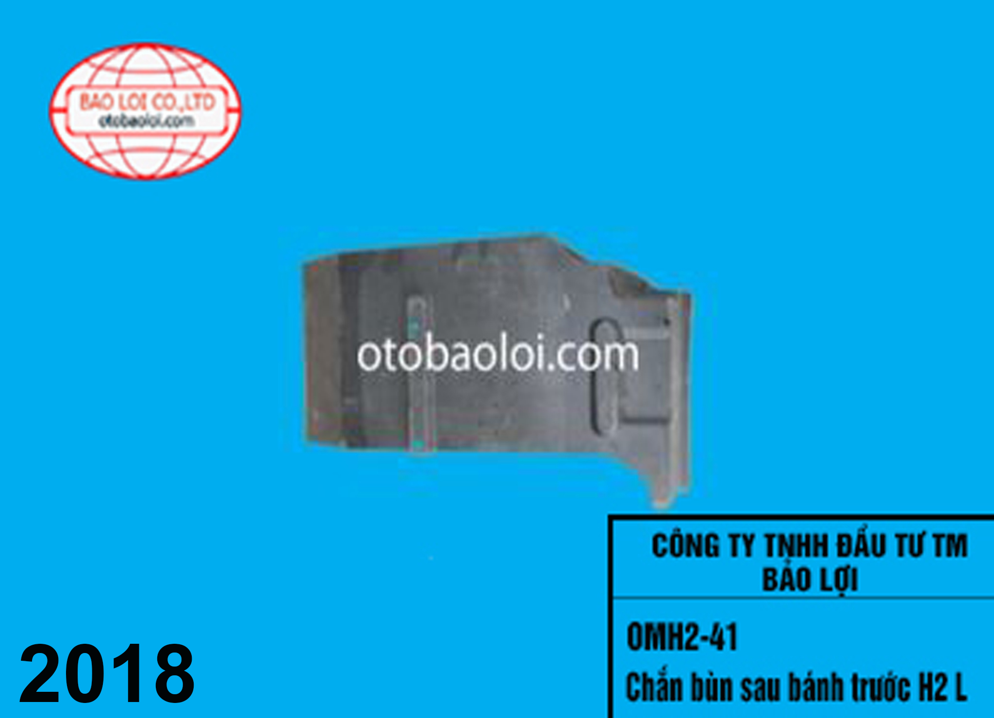 Chắn bùn sau bánh trước H2 L