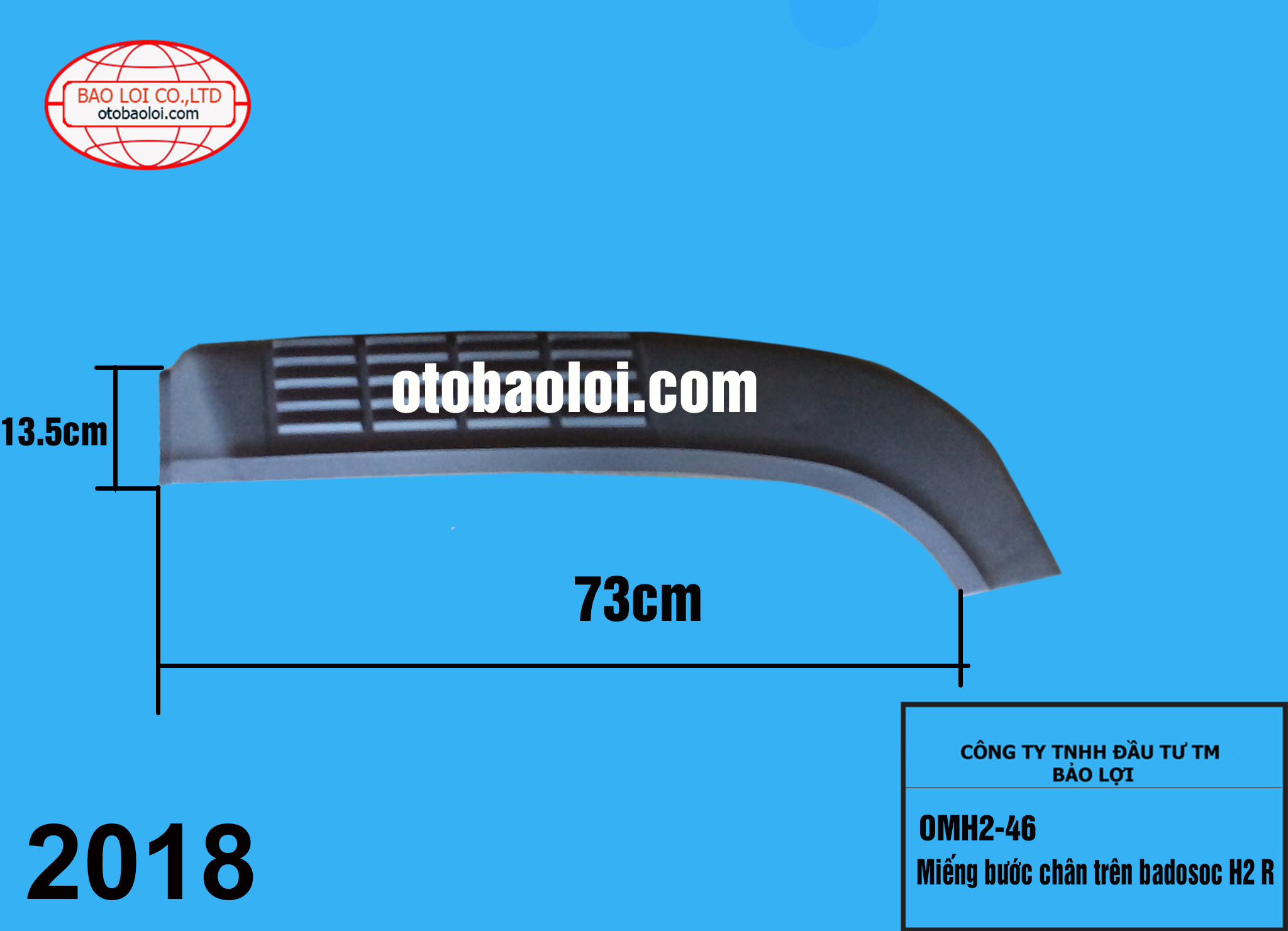 Miếng bước chân trên badosoc H2 R