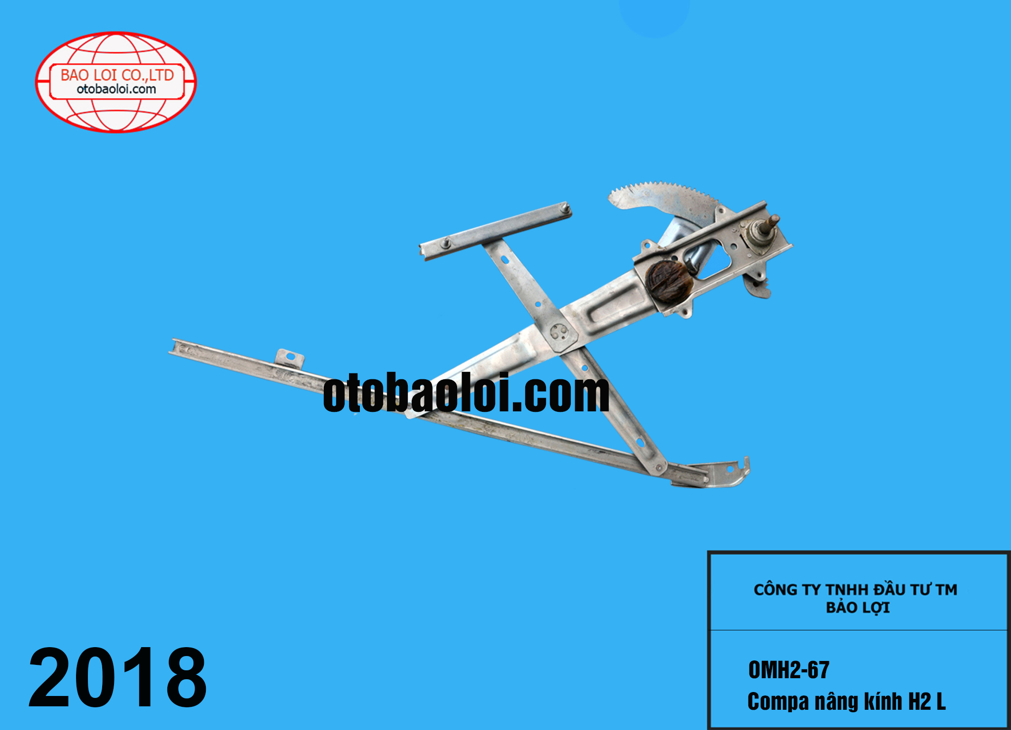 Compa nâng kính H2 L