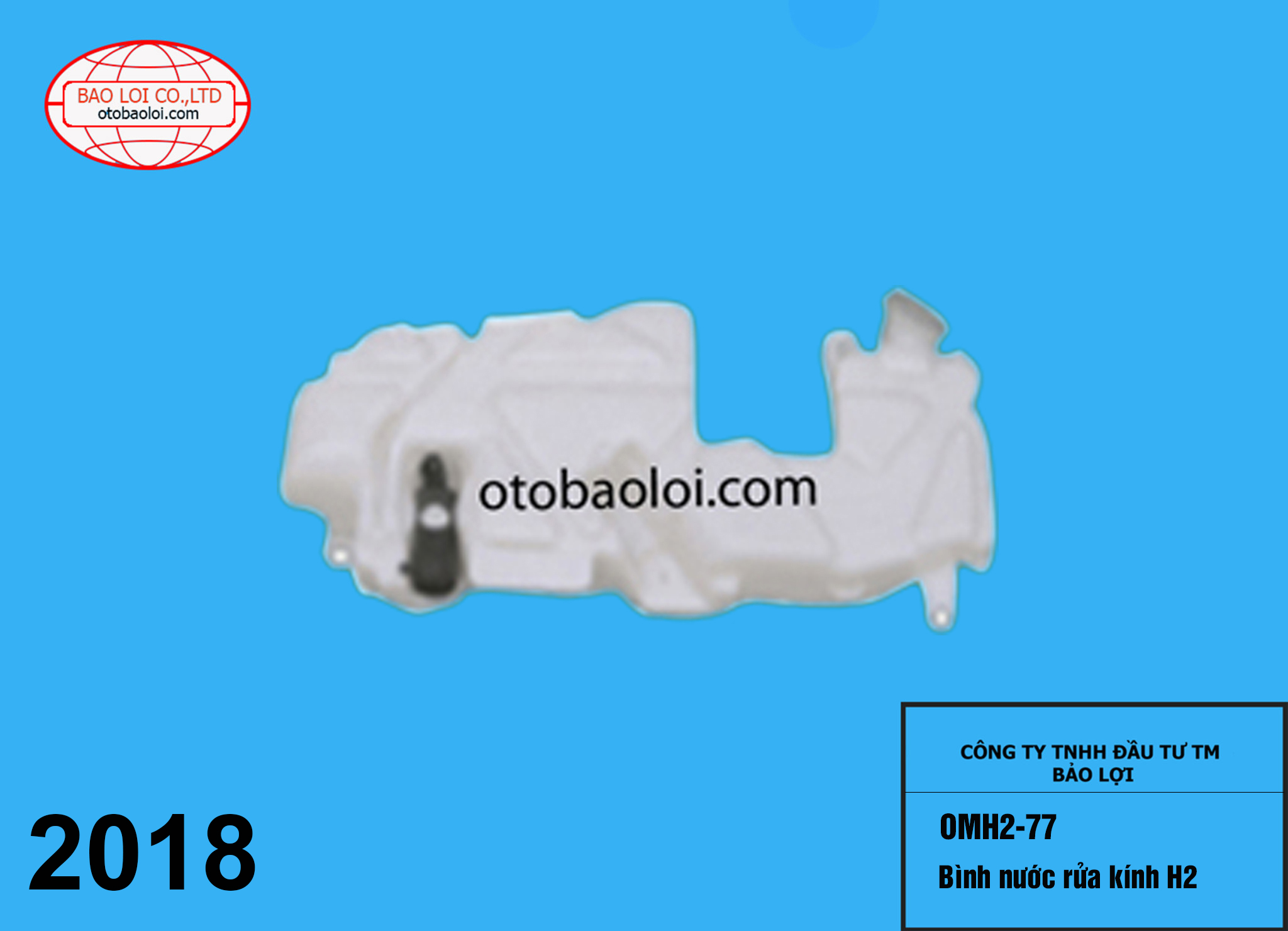 Bình nước rửa kính H2