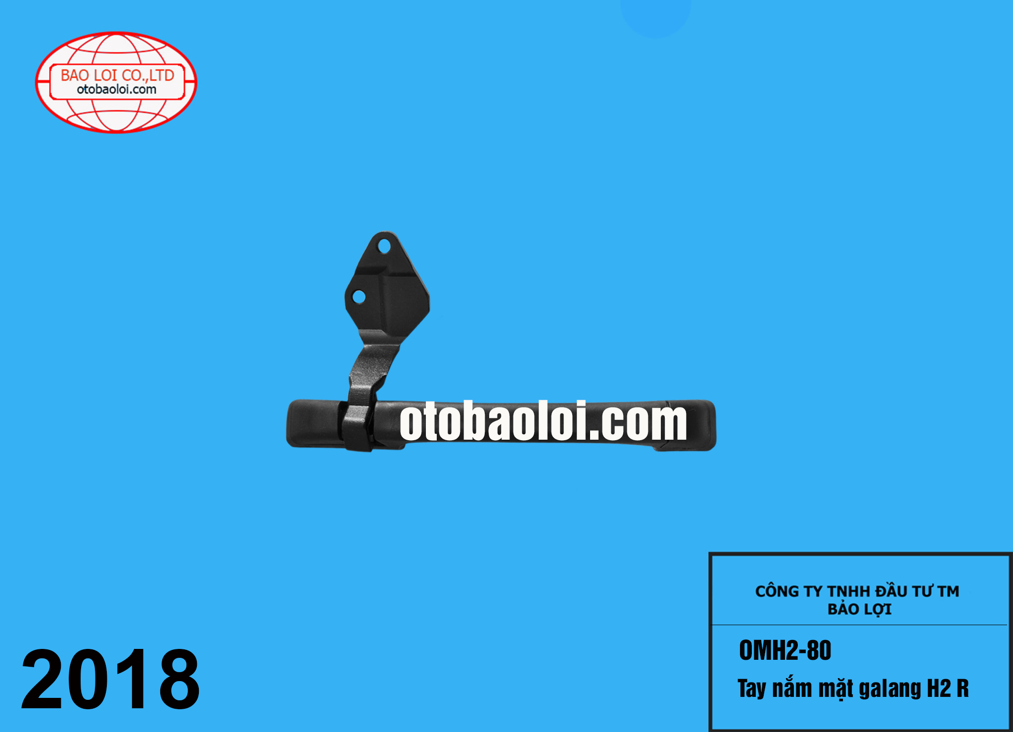 Tay nắm mặt galang H2 R