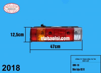 Đèn hậu H3 R