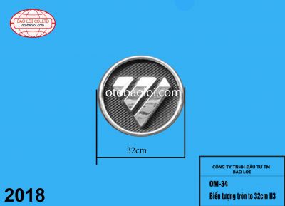 Biểu tượng tròn to 32cm H3