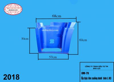 Ốp bậc lên xuống dưới  bên L H3