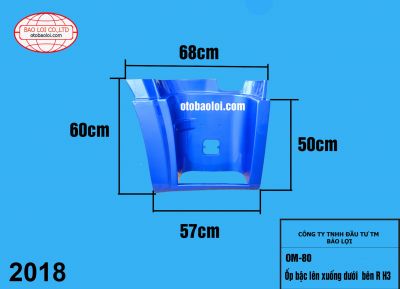 Ốp bậc lên xuống dưới  bên R H3