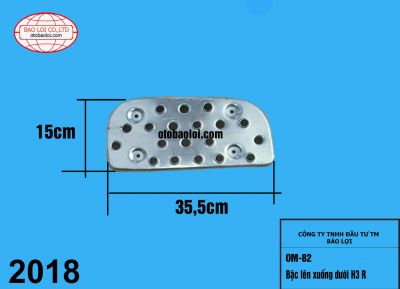 Bậc lên xuống dưới H3 R