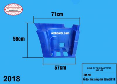 Ốp bậc lên xuống dưới đời mới H3 R