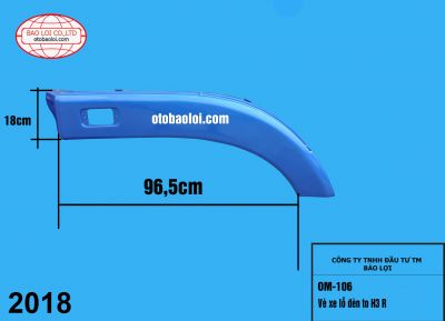 Vè xe lỗ đèn toH3 R