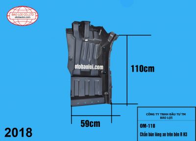 Chắn bùn lòng xe trên bên R H3