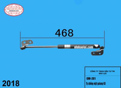 Ty chống mặt galang H3