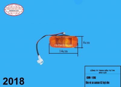 Đèn vè xe auman h3 loại nho