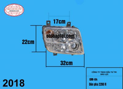 Đèn pha 2280 R