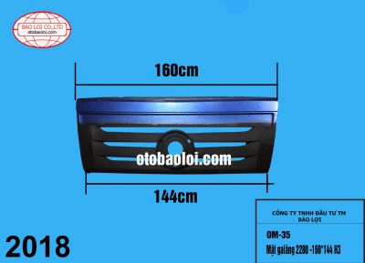 Mặt galăng OM biểu tượng tròn160*144 *60