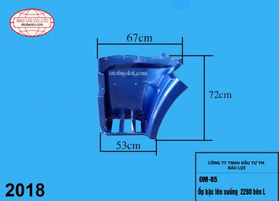 Ốp bậc lên xuống  2280 bên L