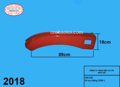 Vè xe thăng 2280 L