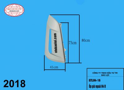 Ốp gió ngoài H4 R