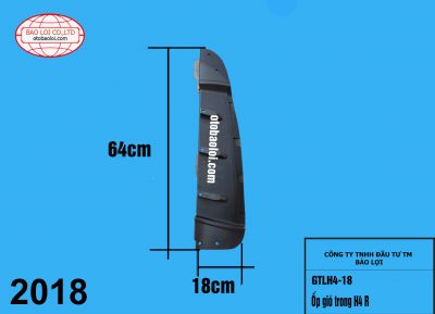 Ốp gió trong H4 R