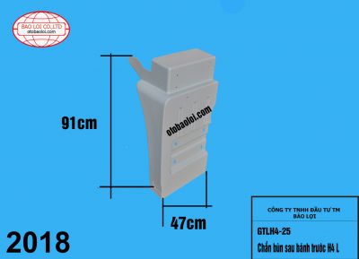 Chắn bùn sau bánh trước H4 L